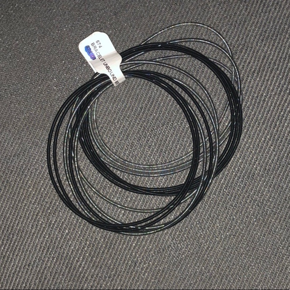 black and silver bracelet bundle!!!